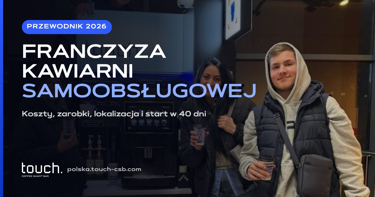 Franczyza kawiarni samoobsługowej — kompletny przewodnik 2026